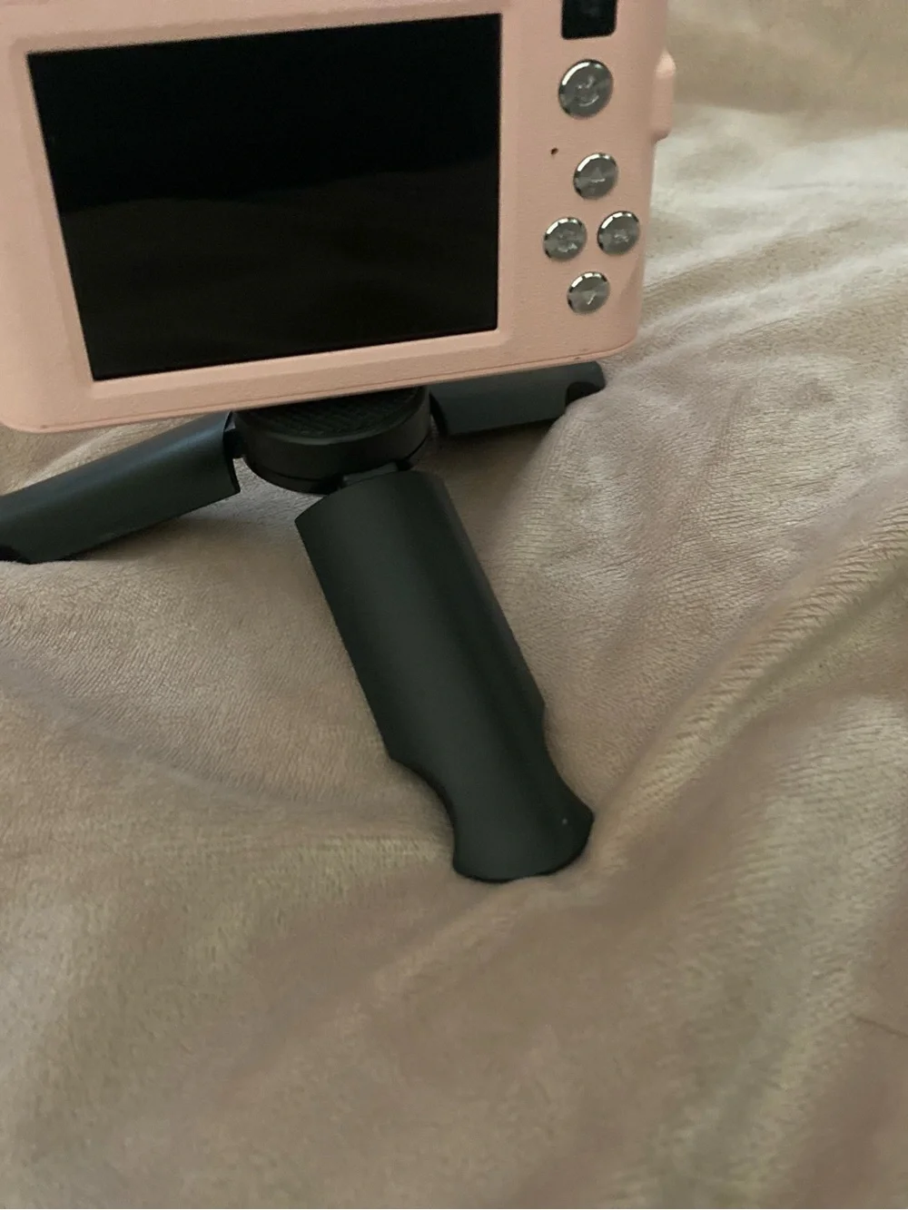 Compact Pink Digital Camera - 4K Ready